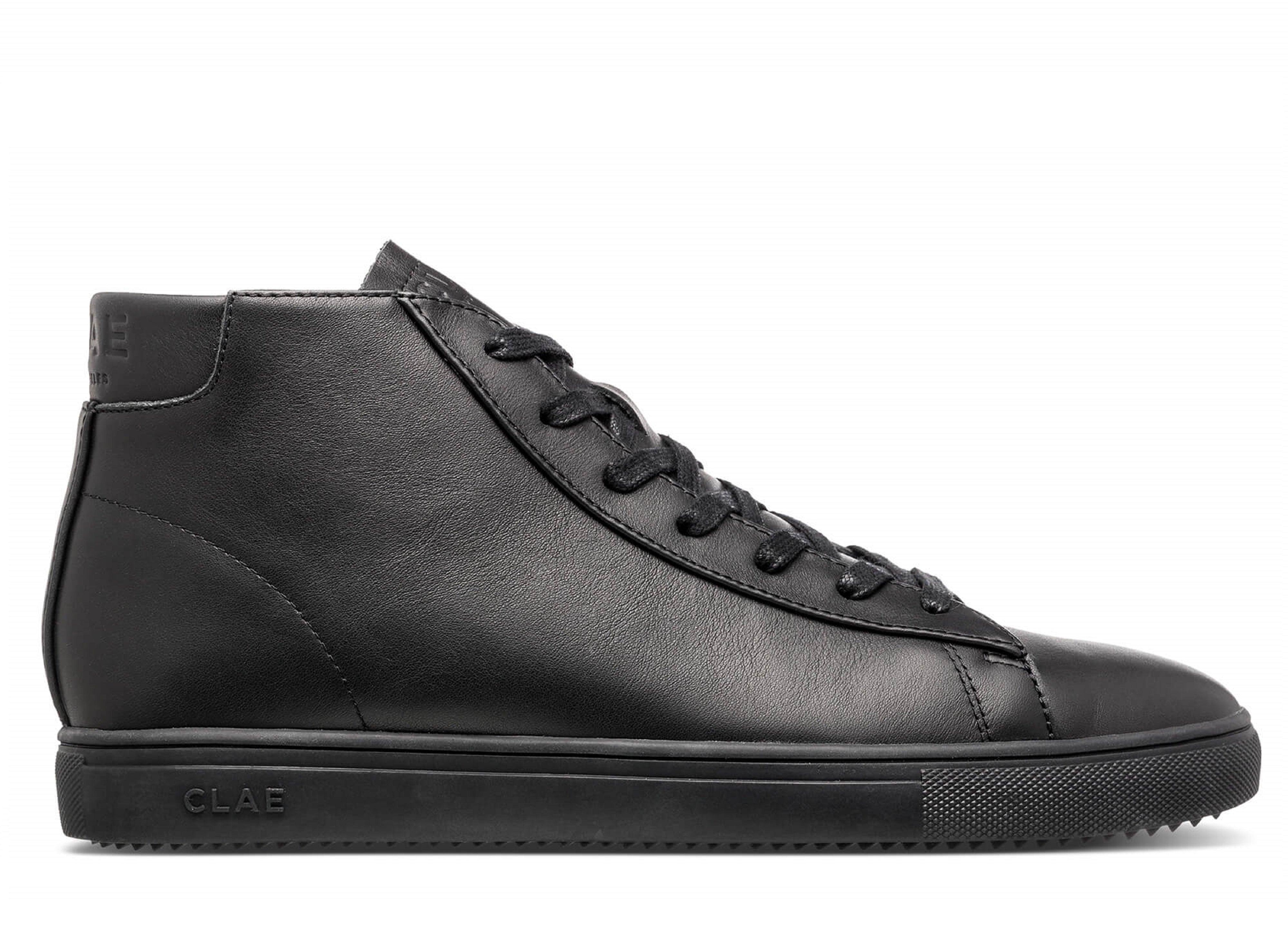 36 Triple Black Leather BRADLEY MID - Main Image