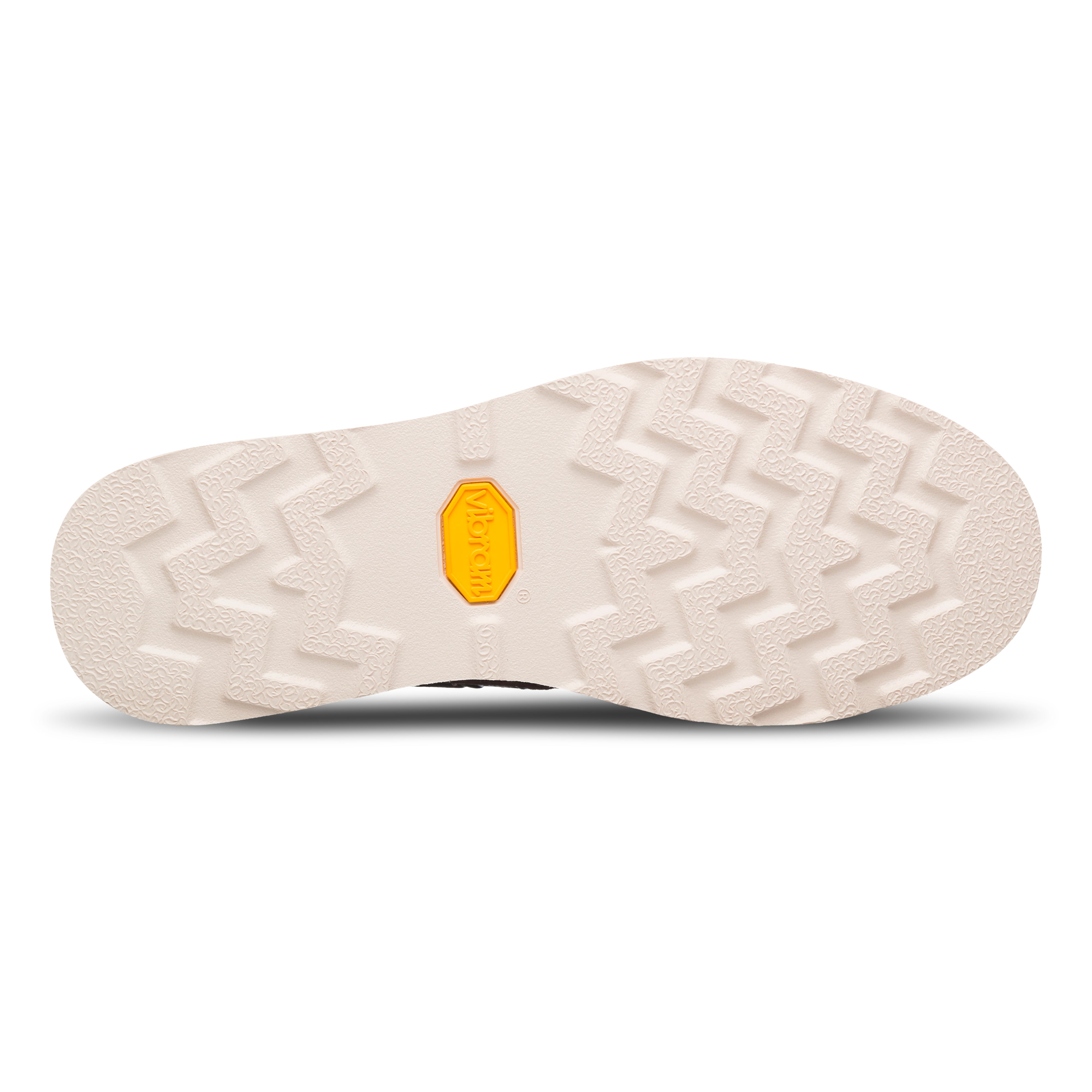 Carter Heritage Collection shoe with Vibram Christy outsole, designed for durability and comfort, sole view.